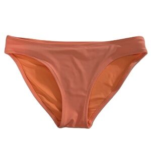 aerie • Like New Moderate Coverage Orange Bikini Bottom • Size Small